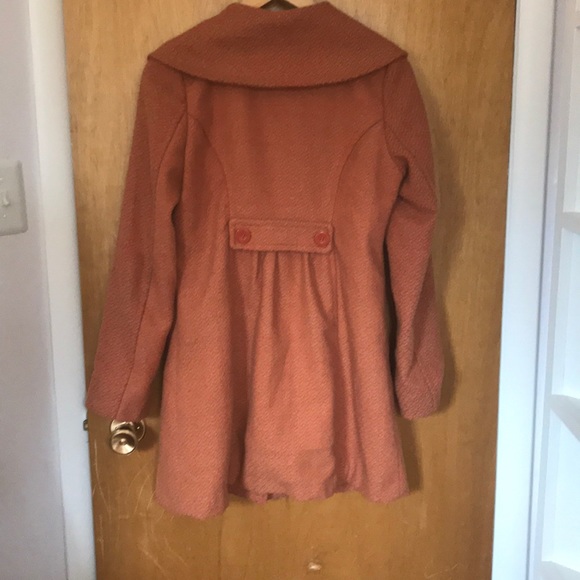 Rust pea coat - Picture 3 of 3